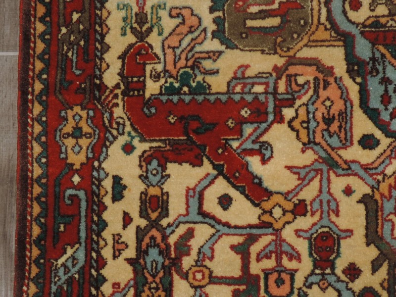 3x6ft. Handmade Azerbaijan Wool Rug gallery
