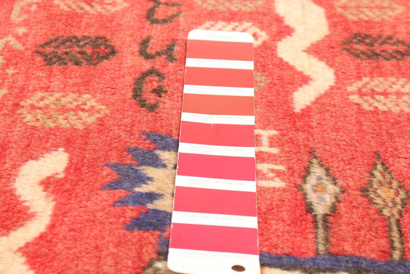 Vintage 4'5" x 6'2" Traditional Hand Knotted Vegetable Dye Wool Area Rug gallery