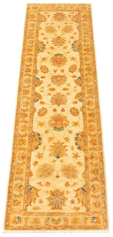 2'6" x 8'9" Vintage Hand-knotted Runner Rug Traditional Oriental Wool Carpet gallery