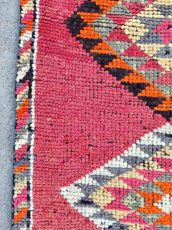 2.7 x 13 Ft, Antique rug 3x13, Turkish runner 3x13 vintage, Tribal Herki rug gallery