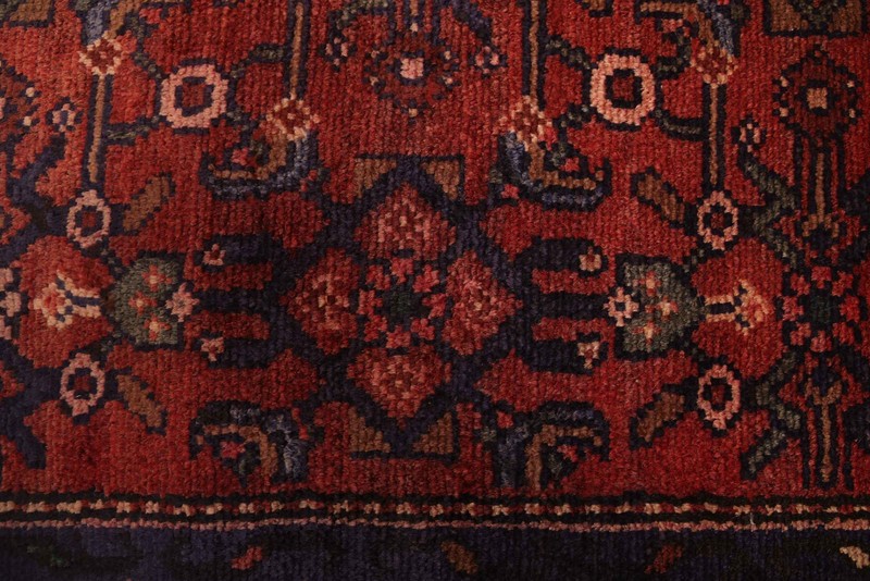 2'11" x 10'0" Vintage Hand-knotted Runner Rug Traditional Oriental Wool Carpet gallery