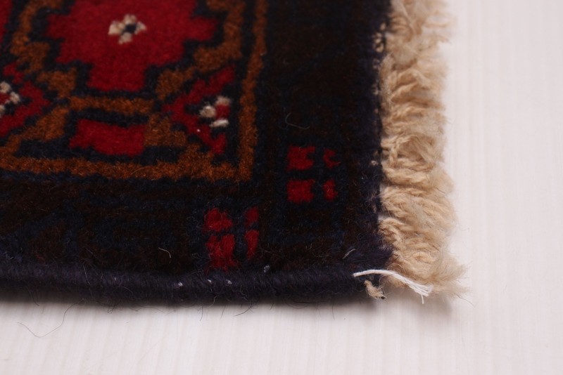 Traditional Vintage Hand-Knotted Oriental Carpet 3'8" x 6'4" Wool Area Rug gallery
