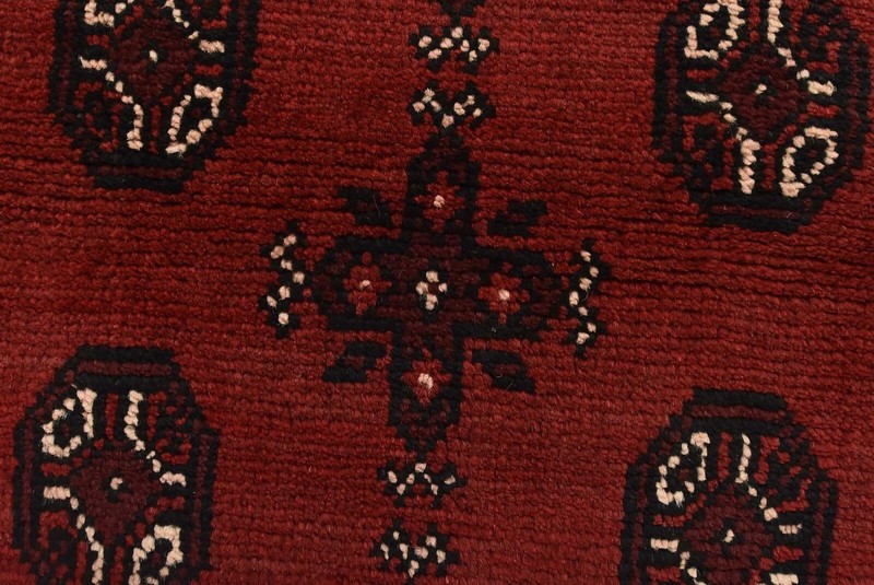 Vintage Tribal Oriental 4′ x 6′ Red Wool Traditional Hand-Knotted Area Rug gallery