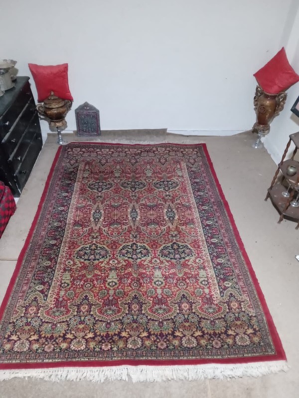 Classic Rug Colorful Design Traditional Vintage Handmade Floral 166cm x 236cm gallery