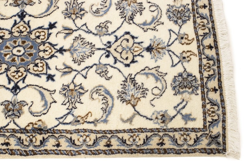 Handmade Wool Oriental Rug Cream Classic Floral Entryway Carpet Decor 2'3X4'6 ft gallery