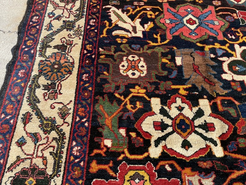 Antique Tribal Bakhtiari Oriental Rug gallery