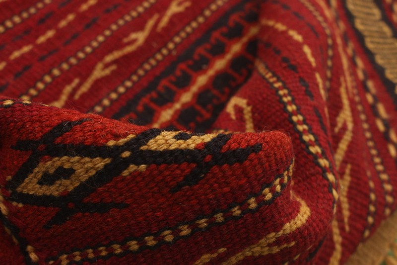Vintage 3'2" x 5'0" Traditional Wool Hand Woven Oriental Area Rug gallery