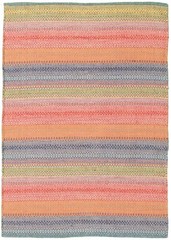 Vintage Hand Woven Area Rug 4’0″ x 5’10” Traditional Wool Oriental Carpet