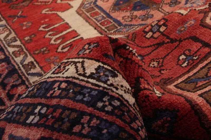 3'6" x 14'4" Vintage Hand-knotted Runner Rug Traditional Oriental Wool Carpet gallery