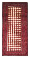 Vintage Traditional Hand-Knotted Area Rug 2’10” x 5’9″ Oriental Wool Carpet