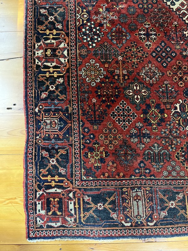 Large Antique Oriental Rug High Quality, Tightly Woven Intricate Design 79”x 51” gallery