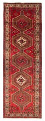 3’7″ x 10’10” Vintage Hand-knotted Runner Rug Traditional Oriental Wool Carpet