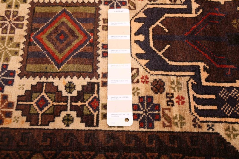 Traditional Vintage Hand-Knotted Area Rug 3'9" x 6'6" Oriental Wool Carpet gallery
