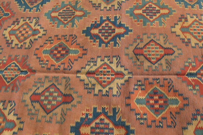 185 X 250 CM COLLECTOR ITEM Antique Shirvan Daghistani Group Fine Quality Kilim gallery