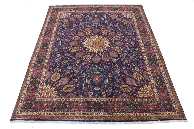 Rare Handmade Vintage Oriental Area Rug Floral Design Home Decor Carpet 10X13 ft gallery