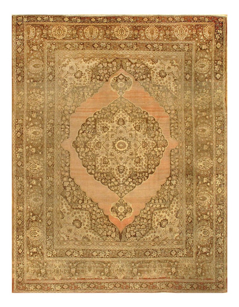 Light Brown Antique 9'.3'' X 11'.6''
