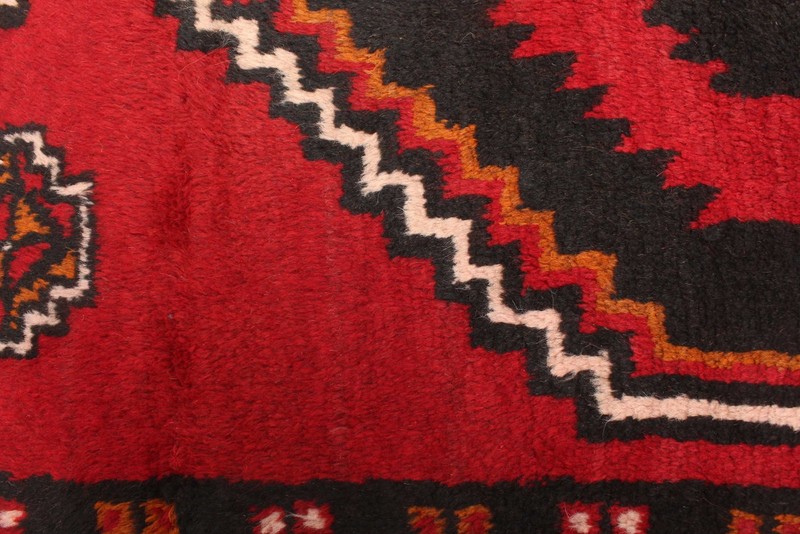 Vintage Traditional Hand-Knotted Area Rug 3'7" x 6'6" Oriental Wool Carpet gallery