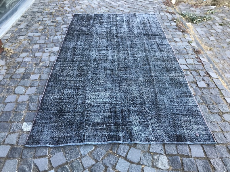 Turkish Vintage Rug, Handmade Wool Rug, Bohemian Large Rug, 5,2 x 9,1 ft gallery