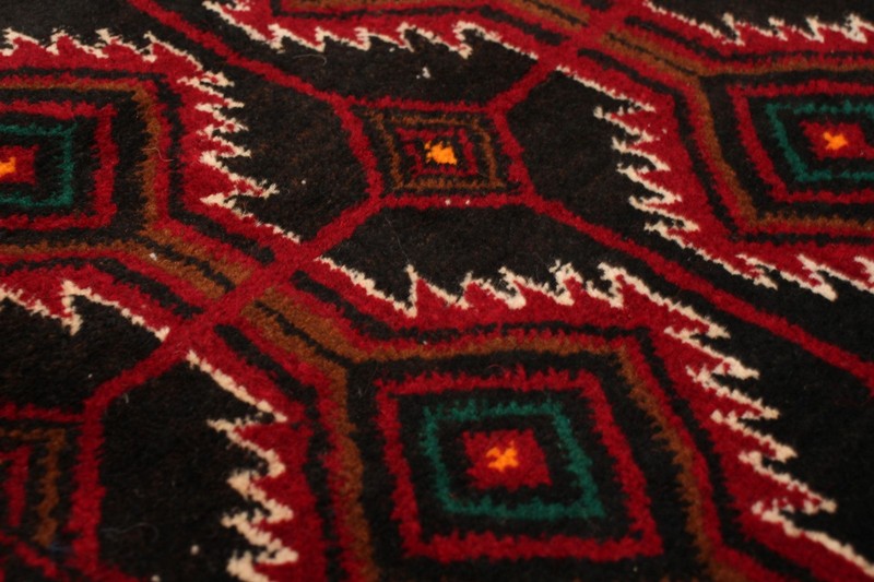 Traditional Vintage Hand-Knotted Area Rug 3'3" x 6'1" Oriental Wool Carpet gallery