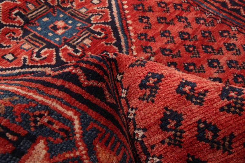 3'3" x 9'8" Vintage Hand-knotted Runner Rug Traditional Oriental Wool Carpet gallery
