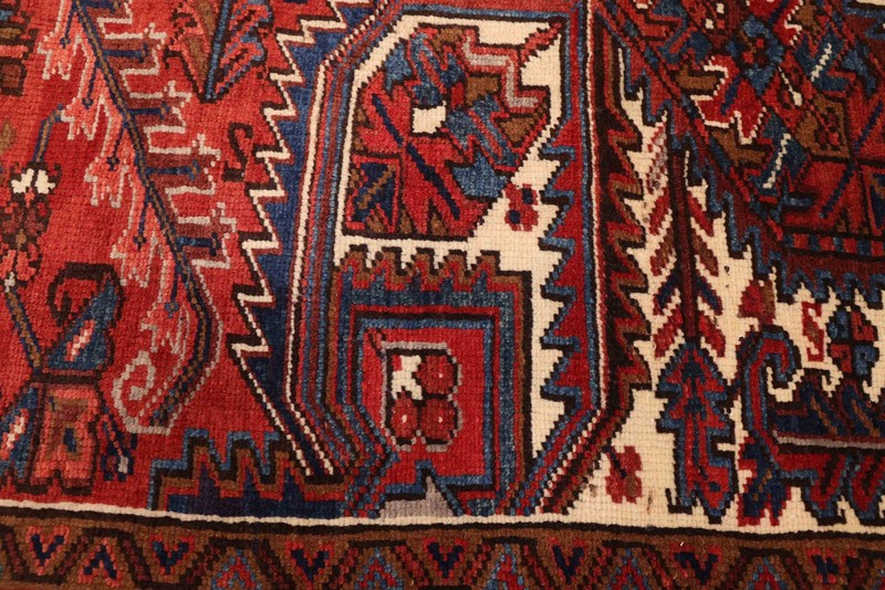 Vintage Traditional Hand-Knotted Area Rug 7'5" x 10'8" Oriental Wool Carpet gallery