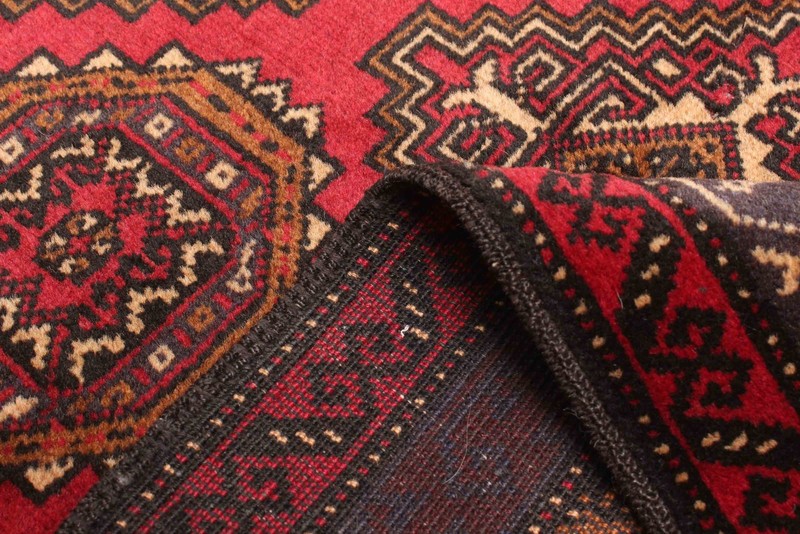 Vintage 2'11" x 4'6" Traditional Hand Knotted Vegetable Dye Wool Area Rug gallery