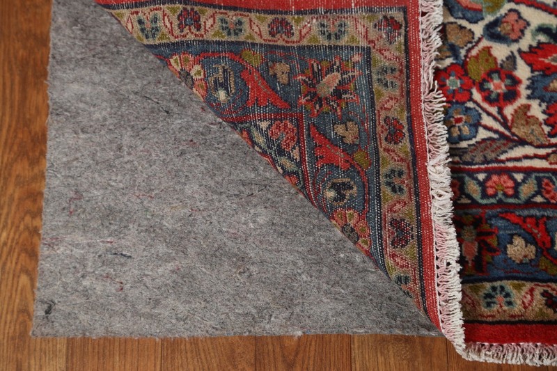 Vegetable Dye Traditional Area Rug 10x12 Ft Handmade Red Oriental Wool Carpet gallery