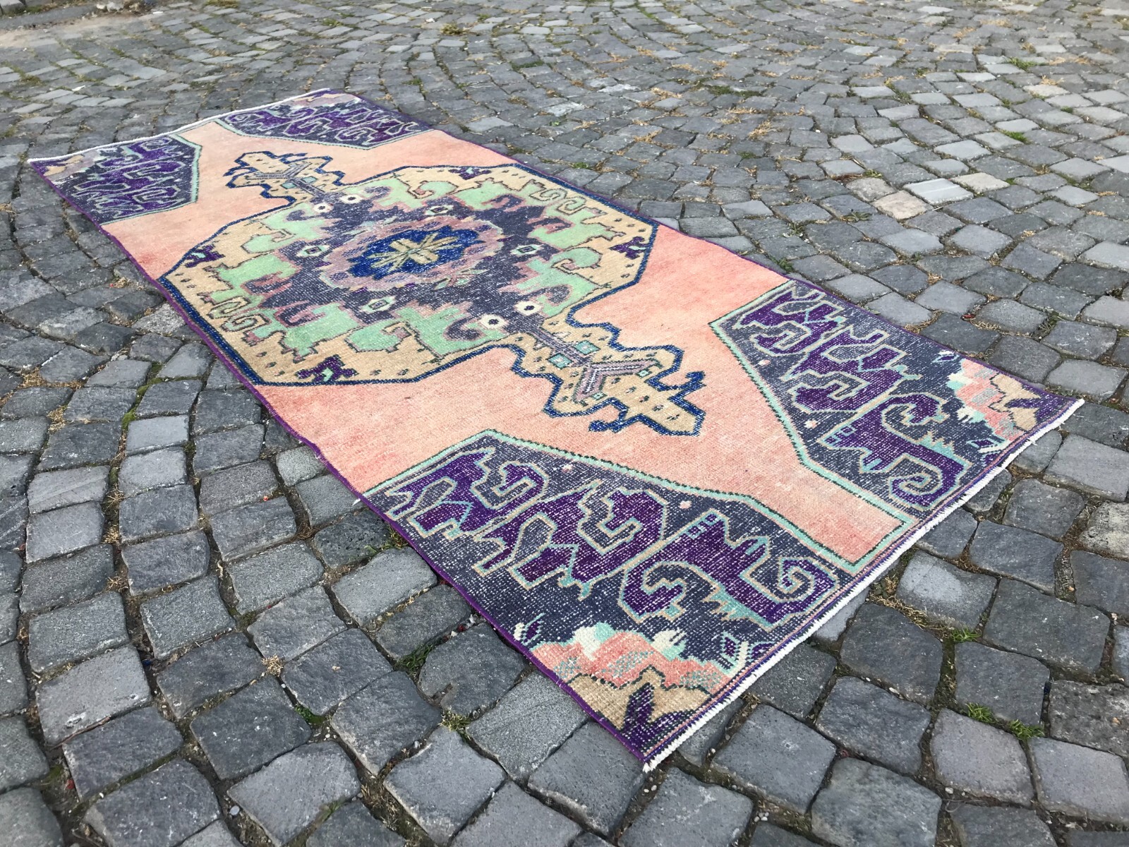 Handmade Rug Turkish Area Rug Vintage Rug Oushak Rug Antique Rug Bohemian Rug gallery