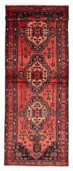 3’4″ x 9’11” Vintage Hand-knotted Runner Rug Traditional Oriental Wool Carpet