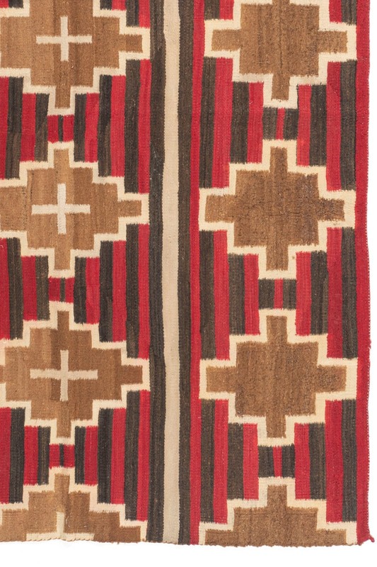 Antique Navajo Rug 5'1 X 5'8 E21575 gallery