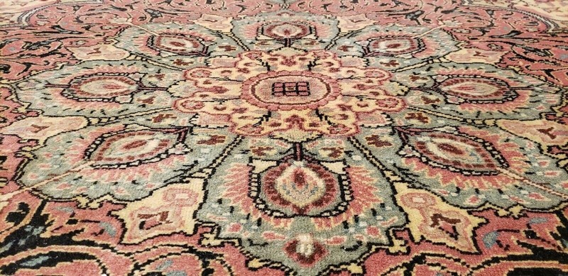 Handknotted Legendary 1960-1970s Vintage Wool Pile Muted Dye Splendid Hereke Rug gallery