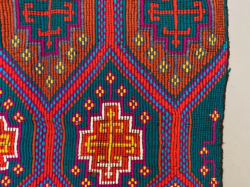 Medium Vintage Turkish Kilim Rug 130x92 cm Wool Kelim gallery