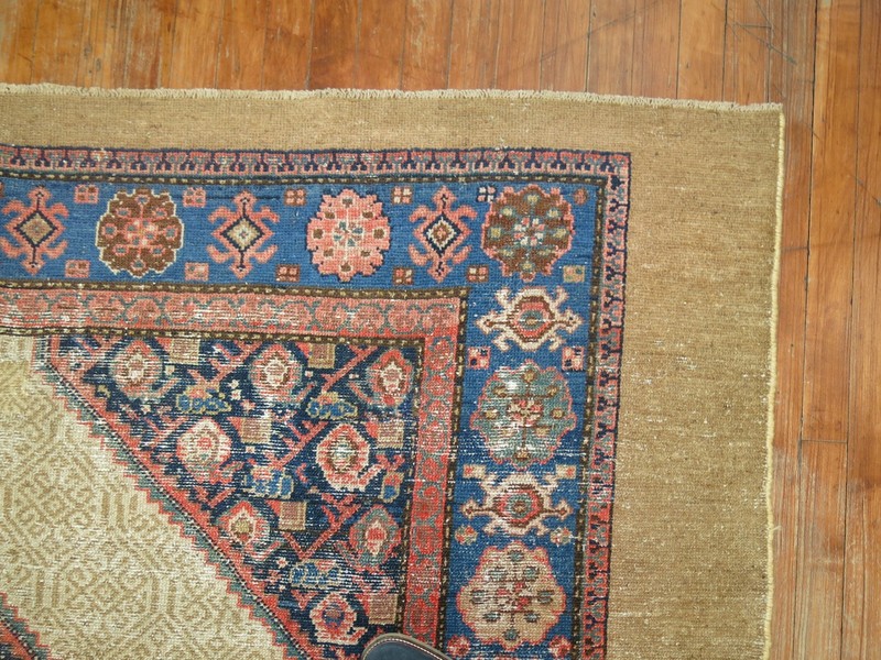 Antique Camel Hair Serab Gallery Rug 6'6''x13' gallery