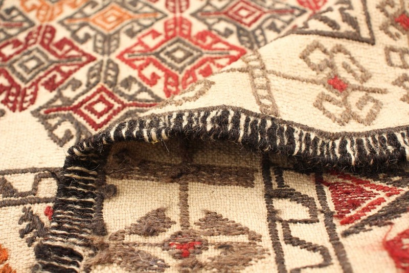 Vintage Hand Woven Area Rug 4'3" x 6'0" Traditional Wool Oriental Carpet gallery