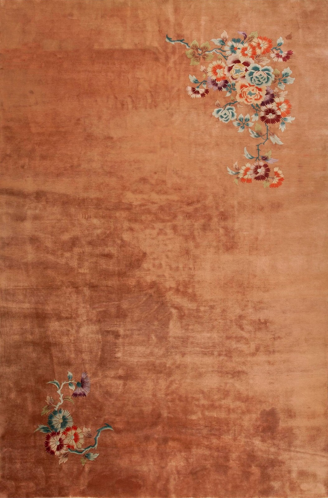 10X14 Antique Chinese Art Deco Wool Area Rug 1935 gallery
