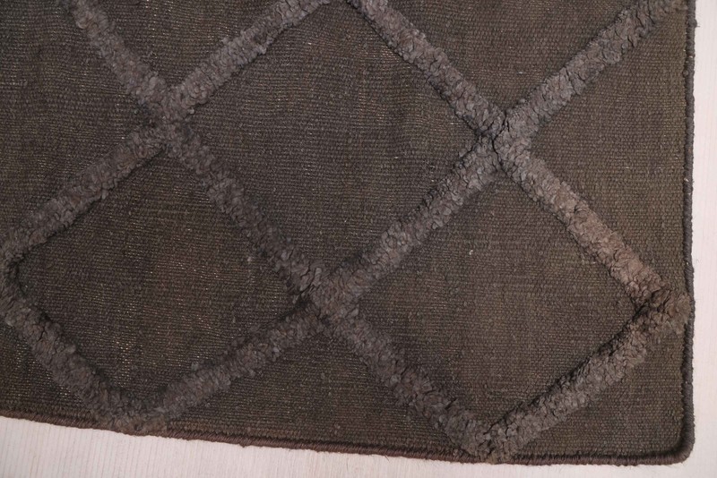 Vintage Hand Woven Area Rug 8'1" x 9'11" Traditional Wool Oriental Carpet gallery