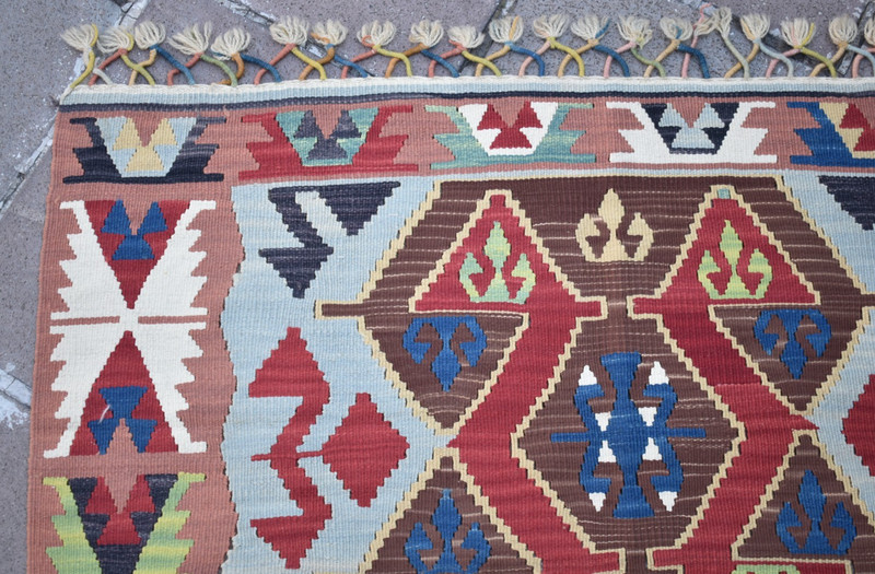 Turkish Rug 40'' x 67'' Fine Quality Konia Rug Home Decor Rug Flat Woven Rug gallery