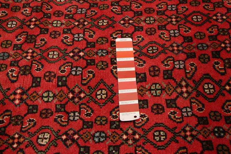 Vintage 4'8" x 6'7" Traditional Hand Knotted Vegetable Dye Wool Area Rug gallery