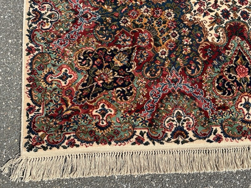 AUTHENTIC MINT KARASTAN FLORAL KIRMAN RUG 8.8x12 PATTERN #742 WE HAVE OTHERS gallery