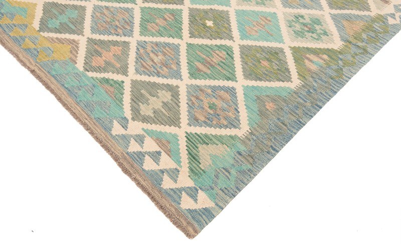 Kelim Afghan 199x149 cm Handwoven Oriental Carpet Rug Kilim gallery