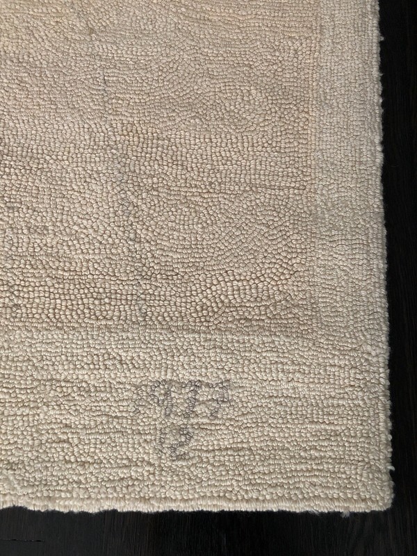 The Dove Signed 1977 Wool Hand Made Rug Picasso Style Mid Century Mod Floor Art gallery