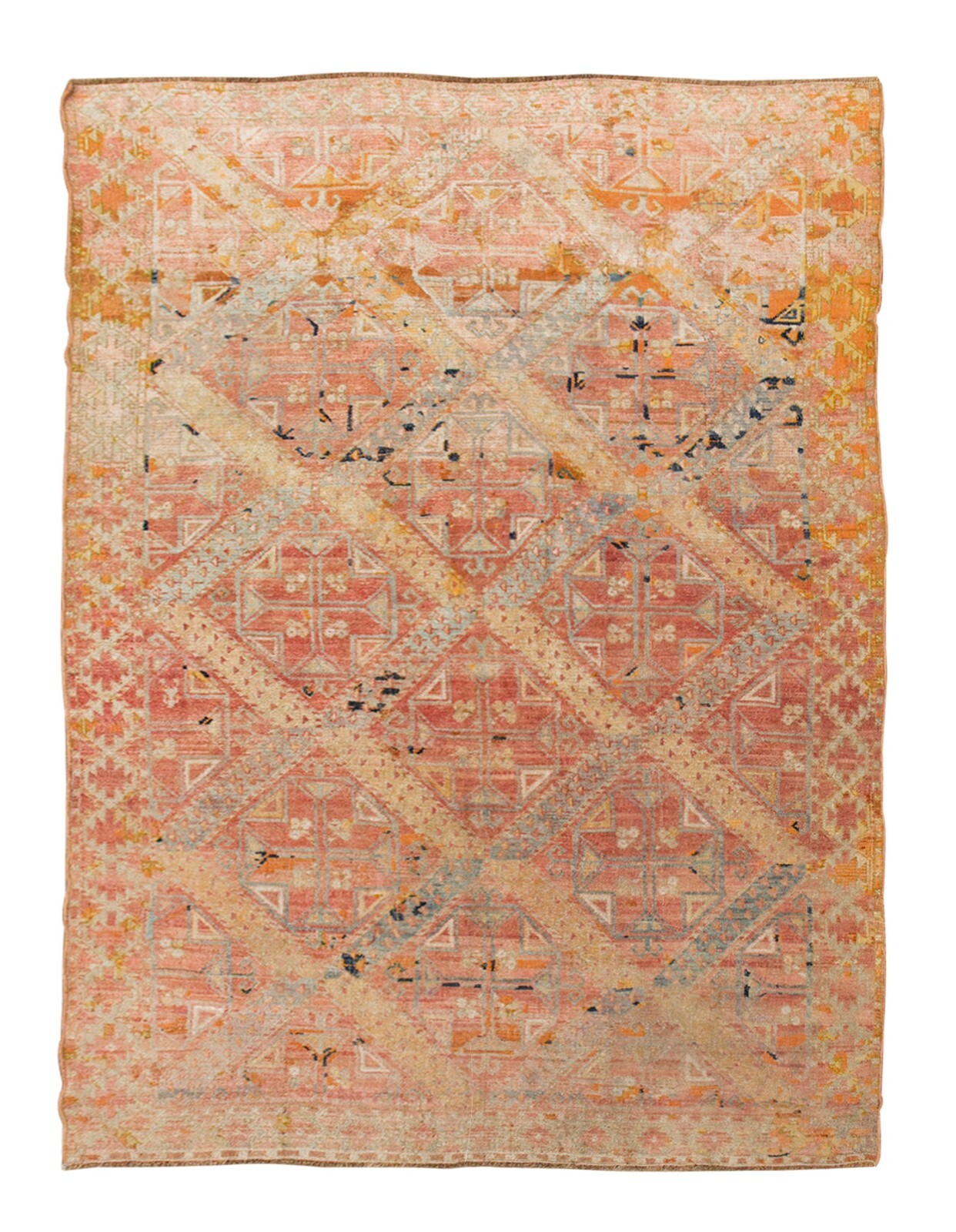 4'4" x 7'7" feet,Oushak" Rug,Wonderful Turkish Rugs on Sale! FREE SHIPPING! gallery