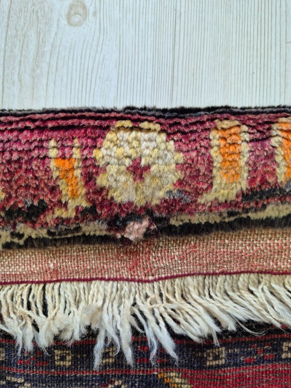 Antique Hand-Knotted Konya Karapınar Rug, Tribal Anatolian Rug 100 Yo 60x84'' gallery