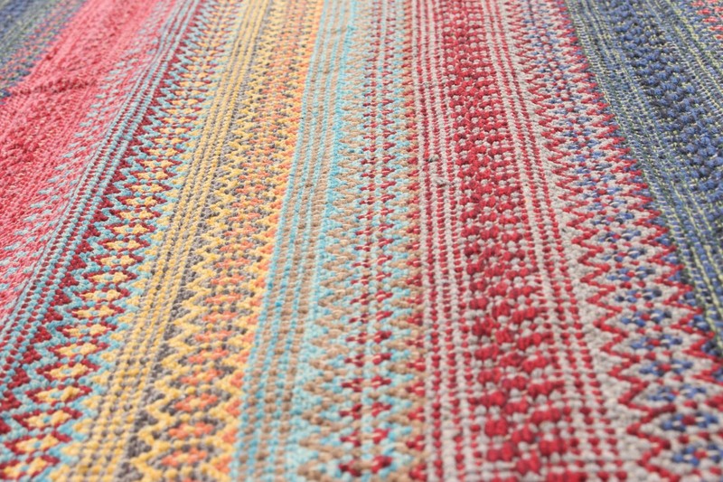 Vintage Hand Woven Area Rug 5'3" x 7'10" Traditional Wool Oriental Carpet gallery