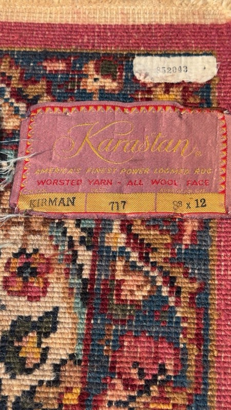 Beautiful Antique American Karastan Rug 9x12FT gallery