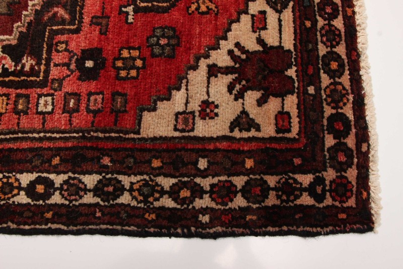 2'9" x 8'11" Vintage Hand-knotted Runner Rug Traditional Oriental Wool Carpet gallery