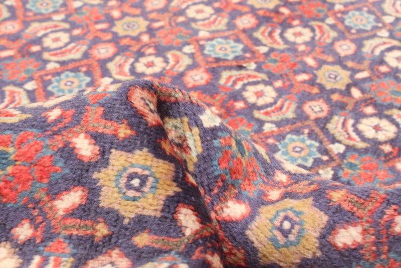 Vintage Hand-Knotted Area Rug 4'8" x 8'5" Traditional Wool Carpet gallery
