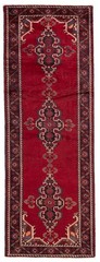 3’6″ x 9’10” Vintage Hand-knotted Runner Rug Traditional Oriental Wool Carpet