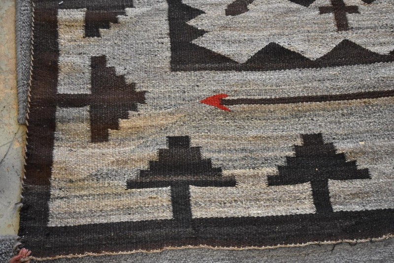 Native American Navajo Handwoven Rug gallery