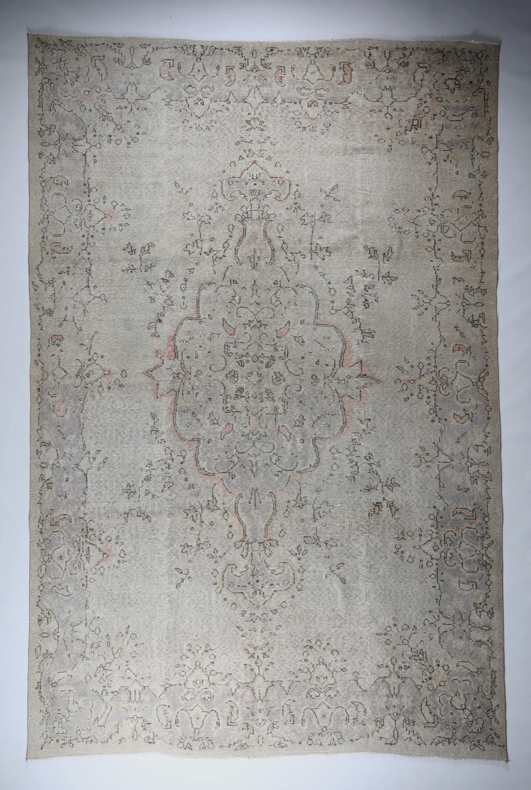 Turkish Regional Modern color tones vintage rug, Handmade Bohemian Fated color gallery